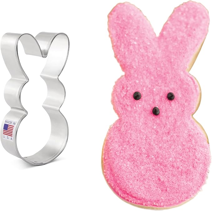 Ann Clark Easter Bunny Cookie Cutter, 4" Made in USA