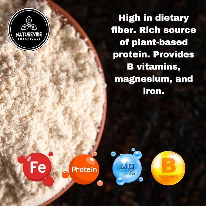 Naturevibe Botanicals Sorghum Flour 5 lb | 100% Whole Grain Gluten-Free Flour | Non-GMO, Stone-Ground | Mild Flavor | Ideal for Baking, Rotis, Bread, Pancakes & Healthy Cooking