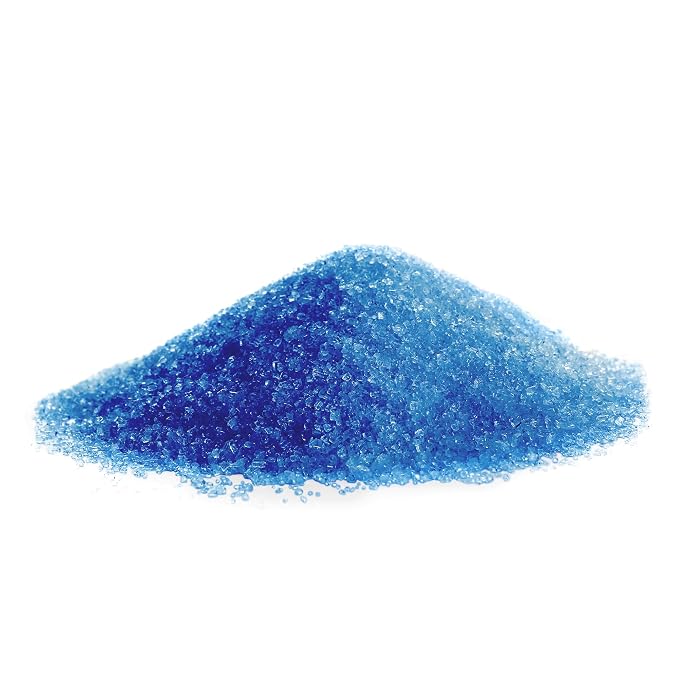 Birch & Meadow Blue Sanding Sugar, 1 lb, Colorful Sugar Crystals for Festive Holiday Baking (Pack of 2)