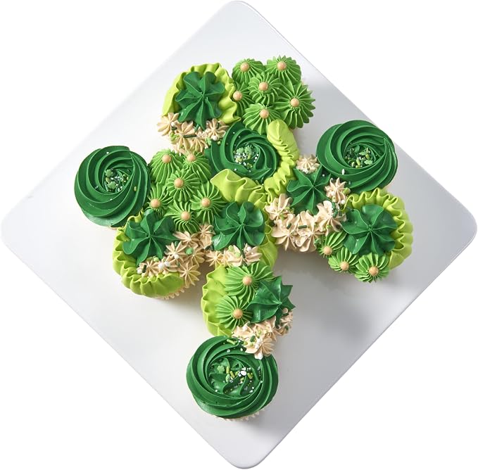 DecoPac St. Patrick's Day Fusion Mix Sprinkles, 26oz, Green, White Candy Sprinkles in Handheld Container, Edible Decorations For Celebration Cakes, Cupcakes, Cookies and Donuts