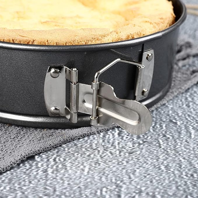 Cake Mold With Removable Bottom, Round Springform Tin, Non-Stick And Leakproof, Carbon Steel Cake Baking Pan, 26cm / 10inch