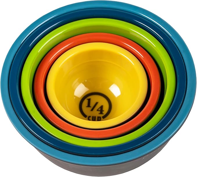 Prepara Two-Tone Melamine Pinch Bowl, Multicolored (Pack of 60)