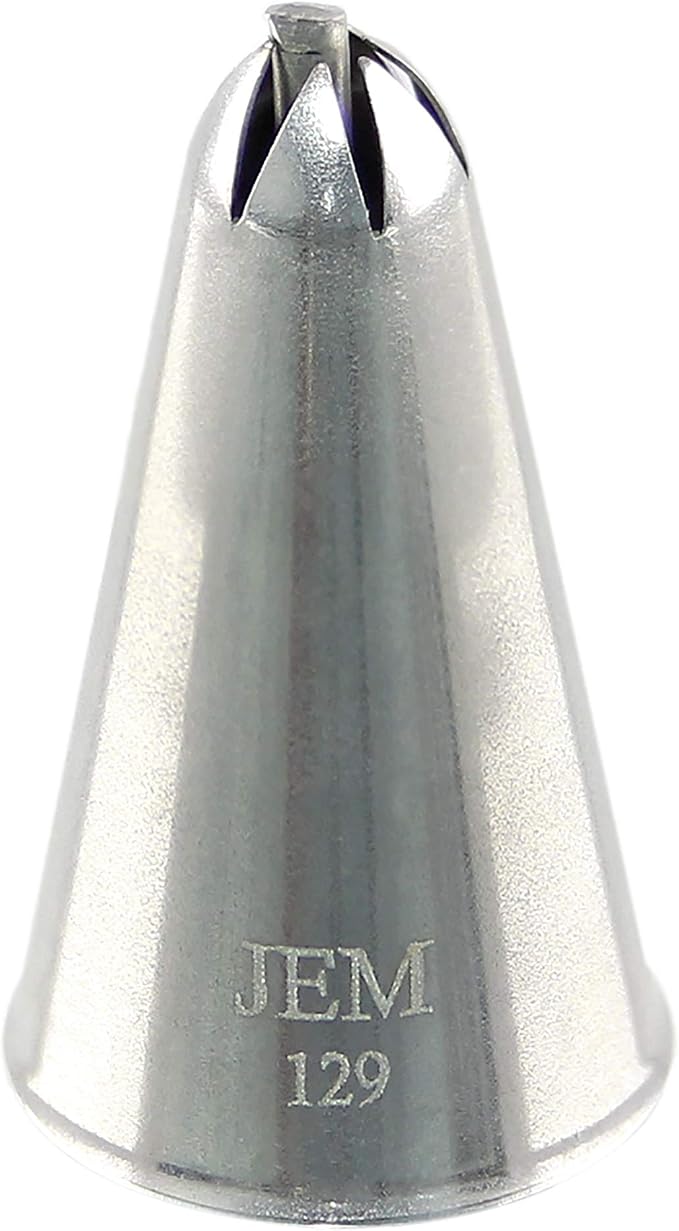 JEM Drop Flower Piping Nozzle Decorating Tip # 129