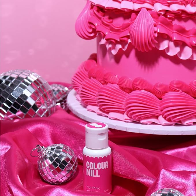 Colour Mill Oil Blend Food Coloring, 20 Milliliters Hot Pink