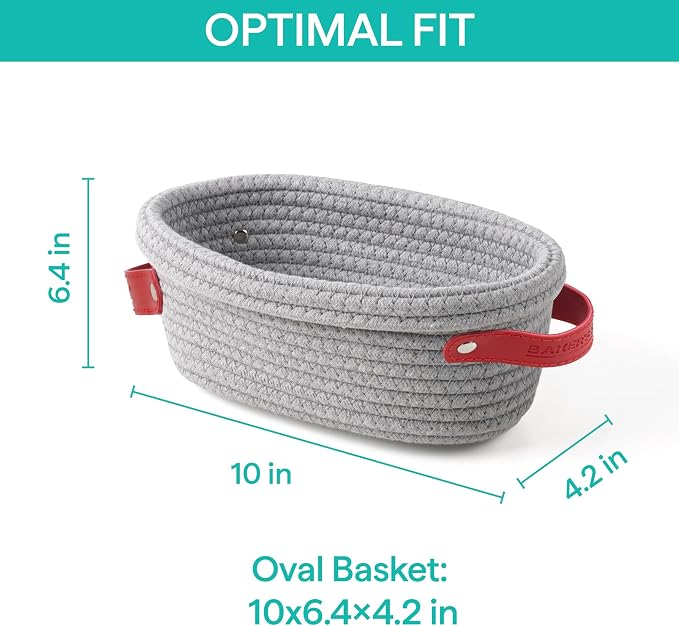 Baker's Secret Cotton Rope Banneton Bread Proofing Basket Set, 2 x Oval Bread Basket with Liners & Covers for Artisan Bread Baking, Sourdough Bread Baking Supplies