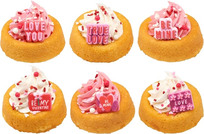 DecoPac Love Struck Fusion Mix Sprinkles, 26oz, Shaped Candy Sprinkles in Handheld Container, Edible Decorations For Valentines & Anniversary Celebration Cakes, Cupcakes, Cookies and Donuts