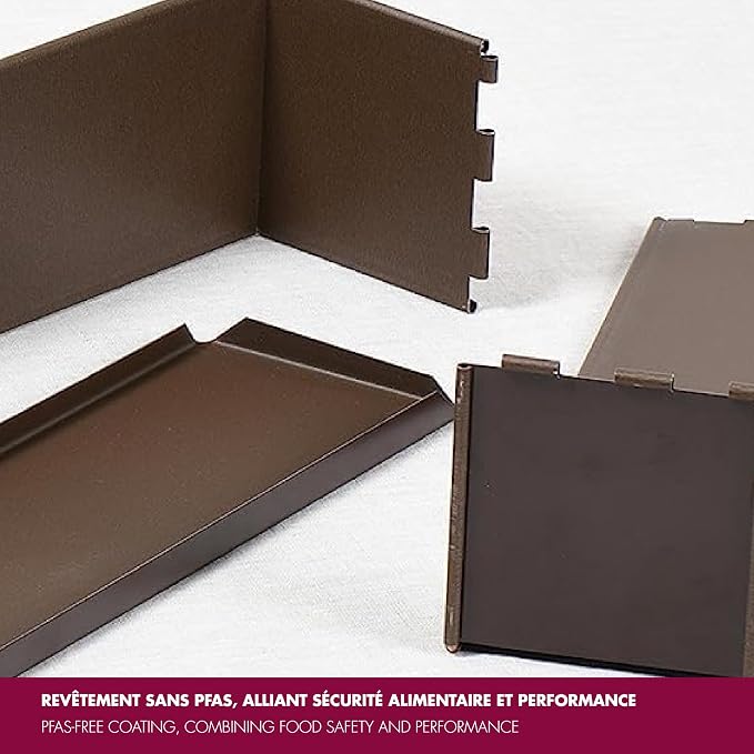 Gobel Loaf Pan/Pate Mold – Non-Stick – Removable Bottom – Professional Terrine Pan – 11 13/16" x 3 1/8"