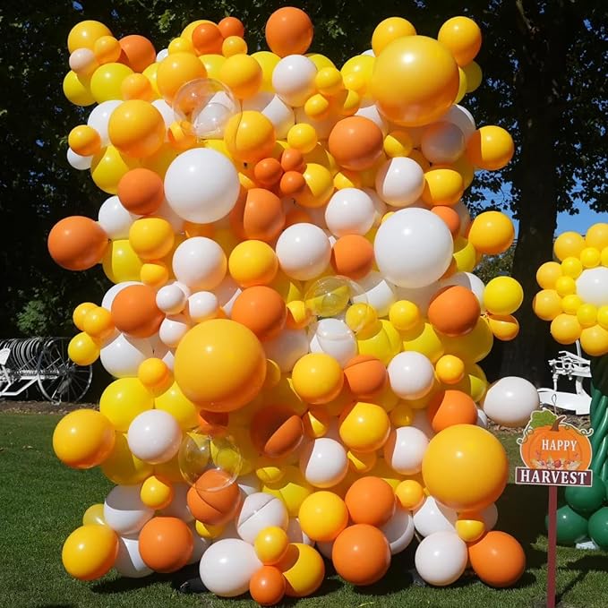 Voircoloria Burnt Orange Balloons, 66pack 12inch Retro Orange Latex Party Balloons for Wedding, Birthday, Graduation, Bridal Shower, Baby Shower, Gender Reveal, Anniversary Party Decorations