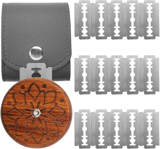 UFO Bread Lame for Precise Dough Scoring, Includes Storage Cover and 15 Blades