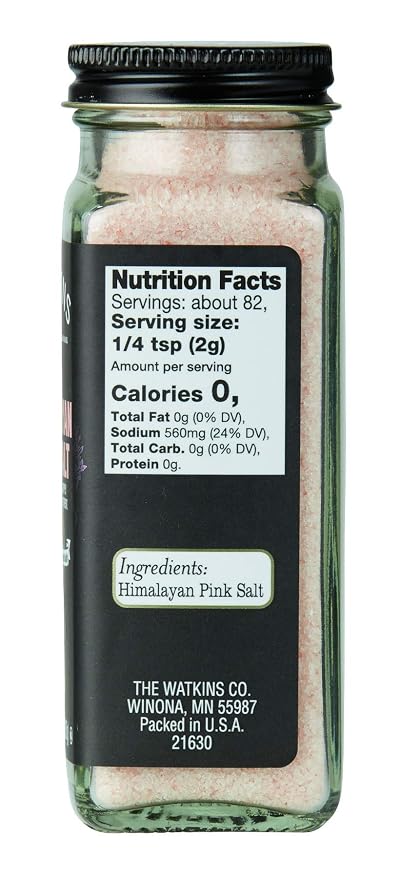 Watkins Fine Himalayan Pink Salt, 5.7 Ounce,(Pack of 3)