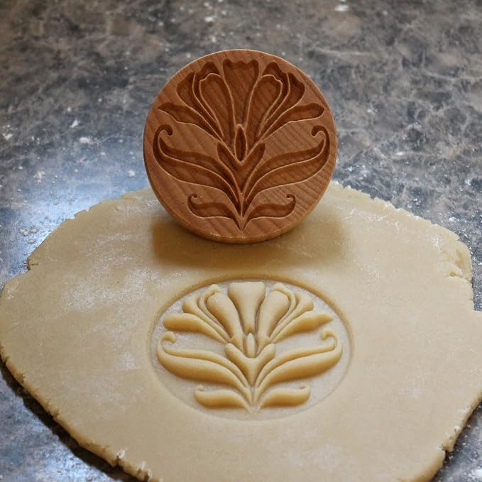 Flower Deco Cookie Stamp CS-026 by Fun Food Tools