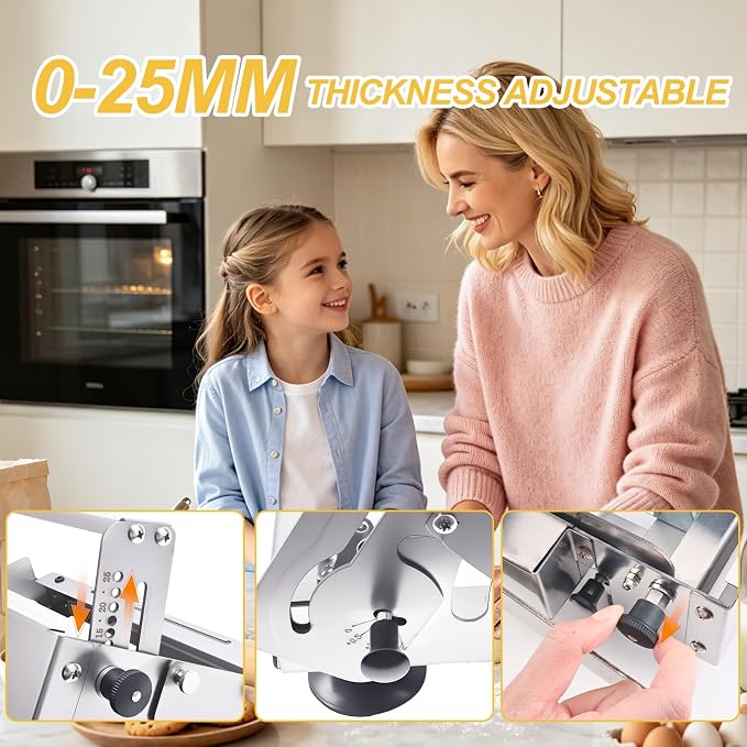 40.5"x22.8" Dough Sheeter Machine with Adjustable Thickness 0-25mm, Folding Dough Sheeter Machine for Commercial Home Bakery, Stainless Steel Portable manual sheeter for Pizza, Puff Pastry(400A)