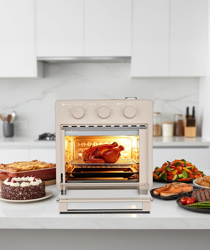 Magnavox Home, 16.5 qt Air Fryer Oven, With Steam Infusion, Oat