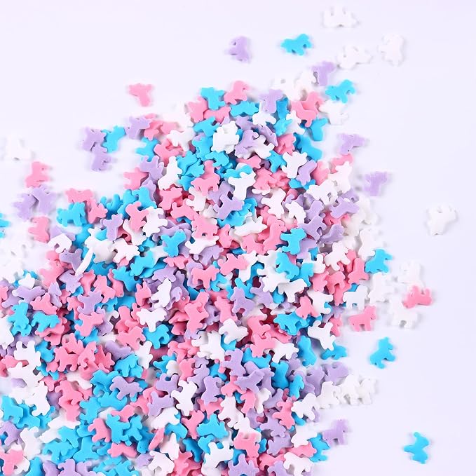 Unicorn Sprinkles for Cake Decorating 3.17 ounce Edible Blue Pink Purple Sprinkles Mix Topper Cookie Confetti Sprinkles for Cupcakes Candy Cream Chocolate Cake Decor for Birthday Princess Christmas Party