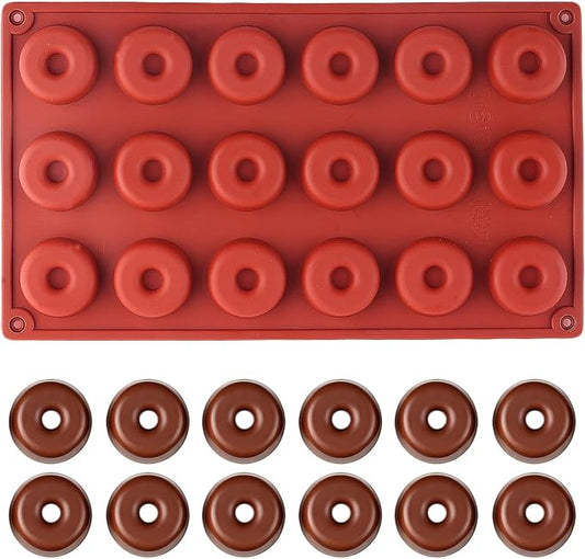 1Pcs Mini Donut Silicone Candy Molds Doughnut Mold For Candy Chocolate