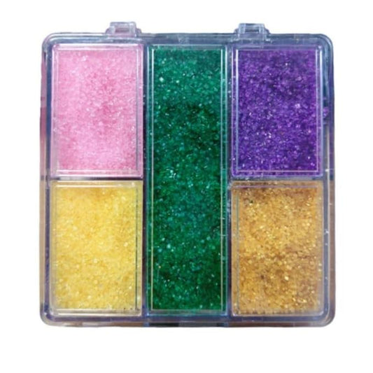 HeDeon&Rles Edible Sanding Sugar Sprinkles 100g/3.52oz Sparkling Sugar Crystals for Baking Cake Cupcake Pancake Ice Cream Top Birthday Wedding Easter Halloween ChristmasCake Decoration