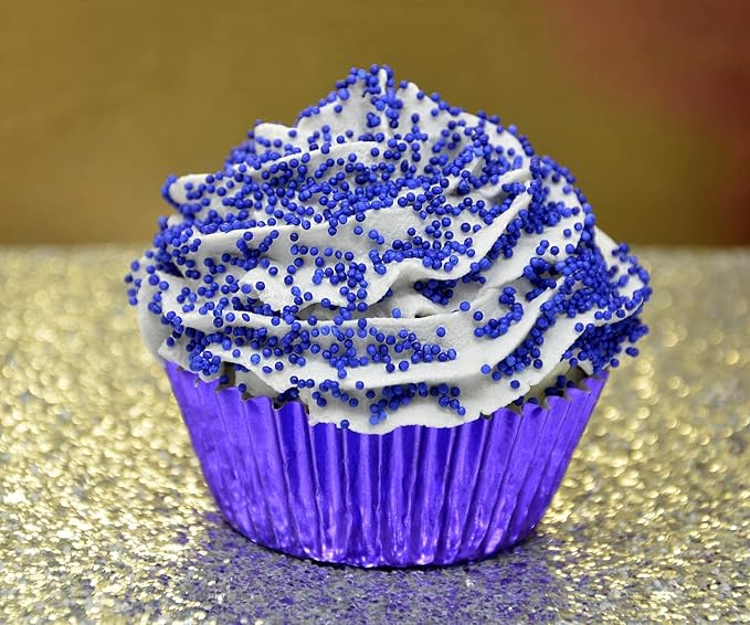 Mystic Sprinkles Solid Color Nonpareils 3.8oz Bottle (Perfectly Purple)