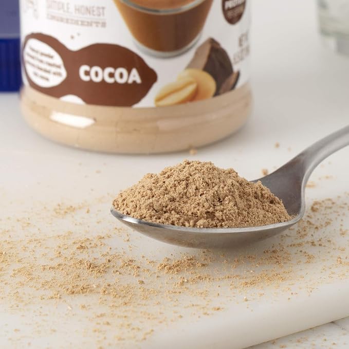 Peanut Butter & Co. Cocoa Peanut Butter Powder, Chocolate Peanut Protein Powder, Low Fat Peanut Butter Powder, Non-GMO, Gluten Free, Vegan, 6.5 oz Jars (Pack of 2)