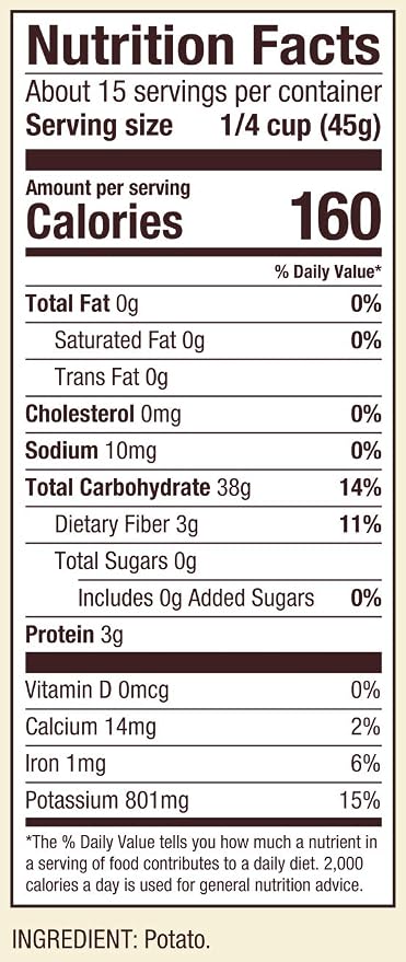 Bob's Red Mill Potato Flour, 24oz (Pack of 4) - Non GMO, Vegan, Kosher