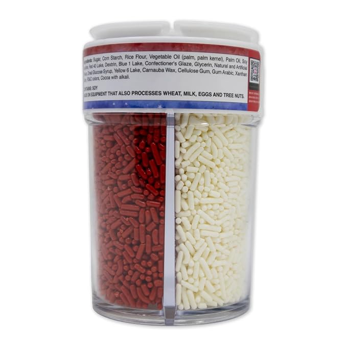 Mystic Sprinkles 4 Cell Sprinkle Assortments (Americana, Midi)