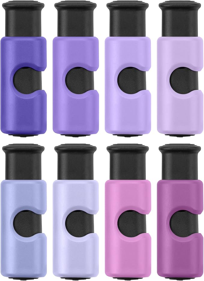 Mr. Pen- Squeeze and Lock Bread Bag Clips, 2.4 Inch, 8 Pack | Multicolor Squeeze Lock Clips, Reusable Bag Closures for Bread, Snacks, Coffee, Food Storage, Fits Thick and Thin Bags