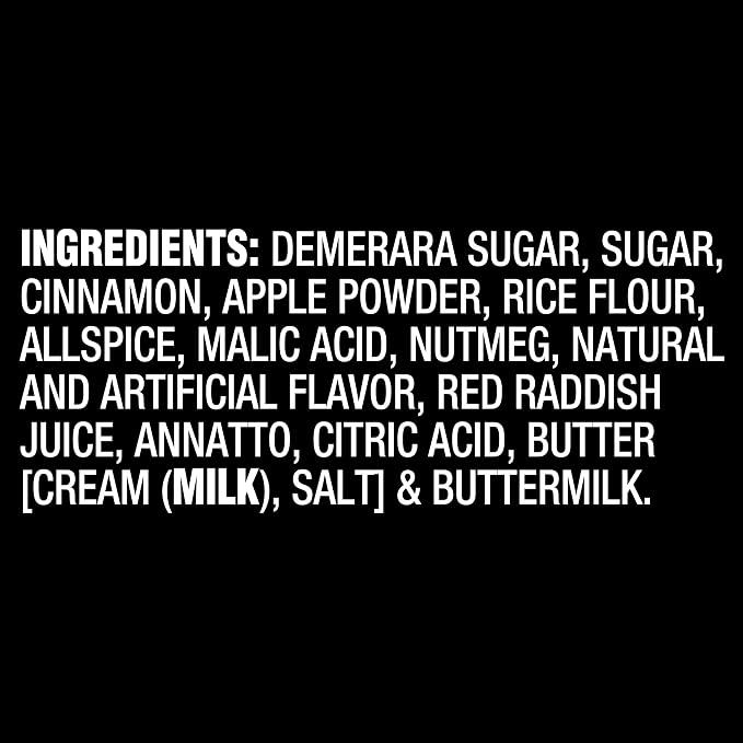 McCormick Finishing Sugar, Apple Cider, Limited Edition, Sweet Blend of Tart Apple and Warm Spices, For French Toast, Cookies, Muffins, Pancakes, Donuts, and More, 3.61 oz