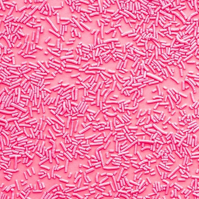 GranAroma Pink Sprinkles, 14.4 oz, Decorative, Cakes & Cupcakes