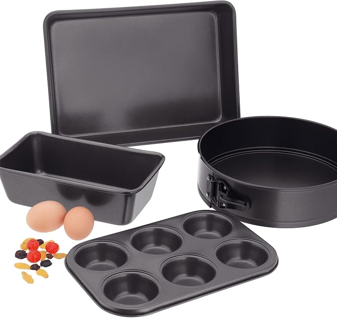 Stellar Horwood SB55 Baking Tray 43x29x2cm (17x11½x¾), Black