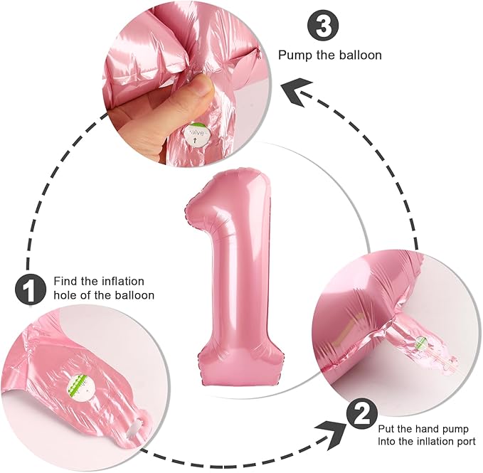 Balloon Numbers 40Inch, Pastel Pink Number 19 Balloons Birthday Decoration for Men & Women, Foil Pastel Pink Party Decorations for Birthday Wedding Engagement Memroial Day's