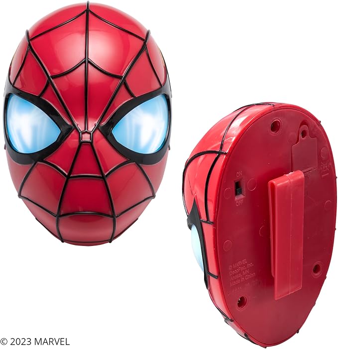 DecoSet® Marvel Spider-Man™ Ultimate Light Up Eyes Cake Topper, 1-Piece Cake Topper Set, Superhero Head with Lights