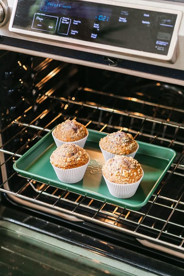 The Silicone Kitchen Reusable Silicone Baking Cups, Non-Toxic, BPA Free, Dishwasher Safe, Jumbo, 12 Pack, Designer White