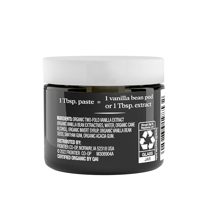 Simply Organic Vanilla Bean Paste, Organic, 2 Fluid Ounce (Pack of 2)