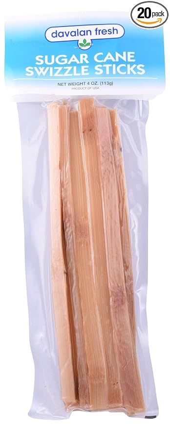 Sugar Cane Swizzle Sticks, 1 Ea
