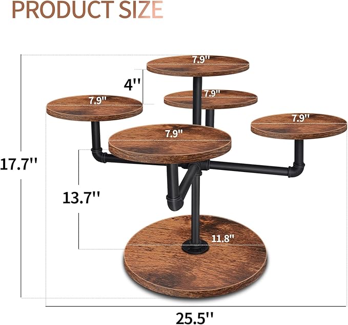 Cupcake Stand, 3 Tier Cupcake Tower Large Cupcake Stand for 50 Cupcakes Wood Cake Stand Tiered Tray Stand Dessert Table Display Set Tiered Cake Stand for Party, Wedding, Birthday