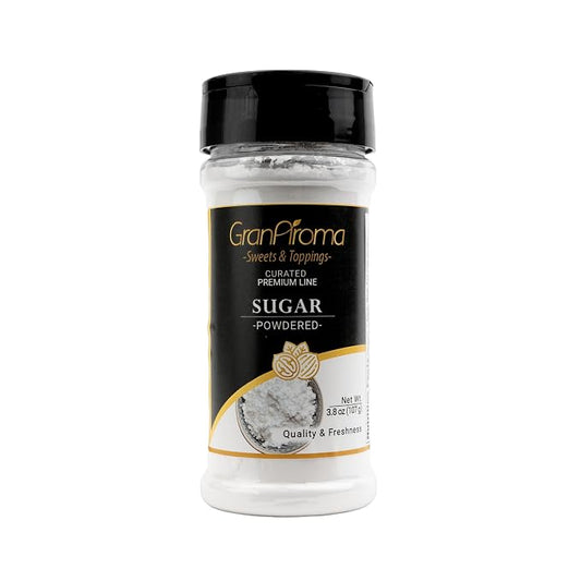 GranAroma Powdered Sugar, Fine Powder, Baking & Frosting, Confectioner's Sugar (3.8 Ounce)