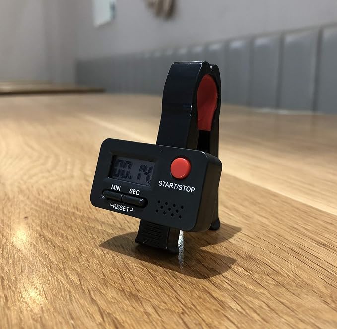 Timer, Digital Clip-On 99 Min, for Kitchen Baking Teaching Cooking Egg Potty Training