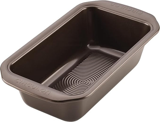 Circulon - 46013 Circulon Bakeware Meatloaf/Nonstick Baking Loaf Pan, 9 Inch x 5 Inch, Chocolate Brown