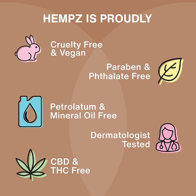 HEMPZ Sweet Almond & KOA Body Lotion, Moisturizing Hemp Seed Oil and Shea Butter, Hydrating Vegan Lotion for Dry Skin, 17 oz