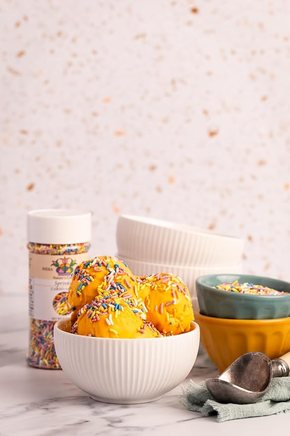 India Tree Nature’s Colors Carnival Sprinkles, 2.7 oz Jar