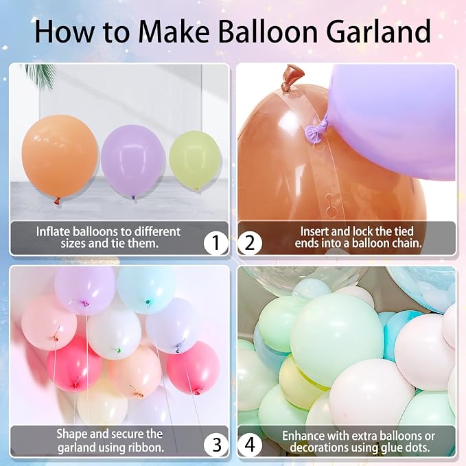 Daisy Pastel Balloons Arch Kit 156pcs 18 12 5 Inch Macaron Balloon Arch Kit with DIY Daisy Flower Balloons for Birthday Baby Shower Wedding Anniversary Spring Daisy Theme Party Decoration