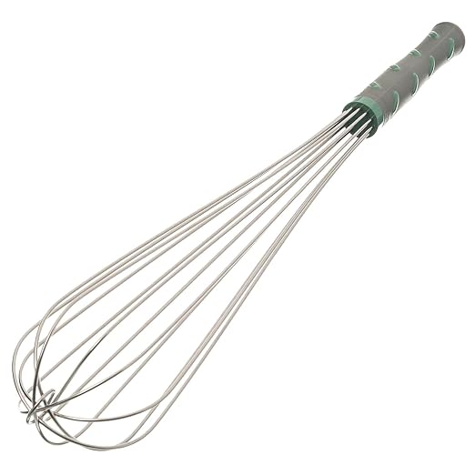 Vollrath 47093 Jacob's Pride 16" French Whip Whisk with Nylon Handle, Stainless Steel, NSF, Silver