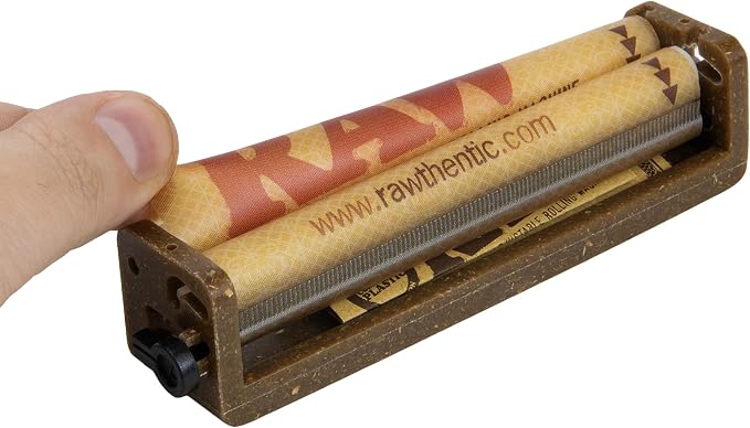 RAW Roller Eco Plastic 2 Way Adjustable 110mm King Size Rolling Machine (1 Roller) - New Classic 2025 Presentation