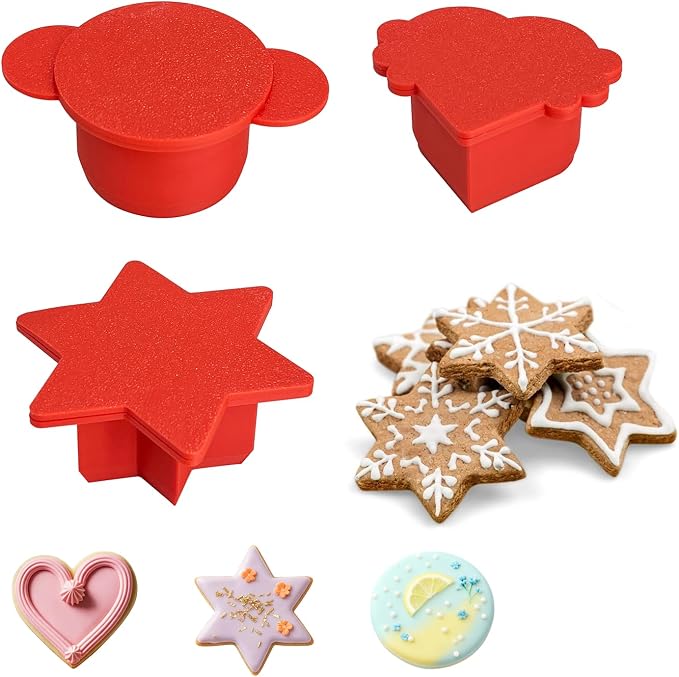 Cake Pop Mold 2-in-1 Set, 3D Sphere & Circle Maker with Cutter and Pusher, for Home Baking, Birthday Parties, Wedding Desserts (Dough Set)