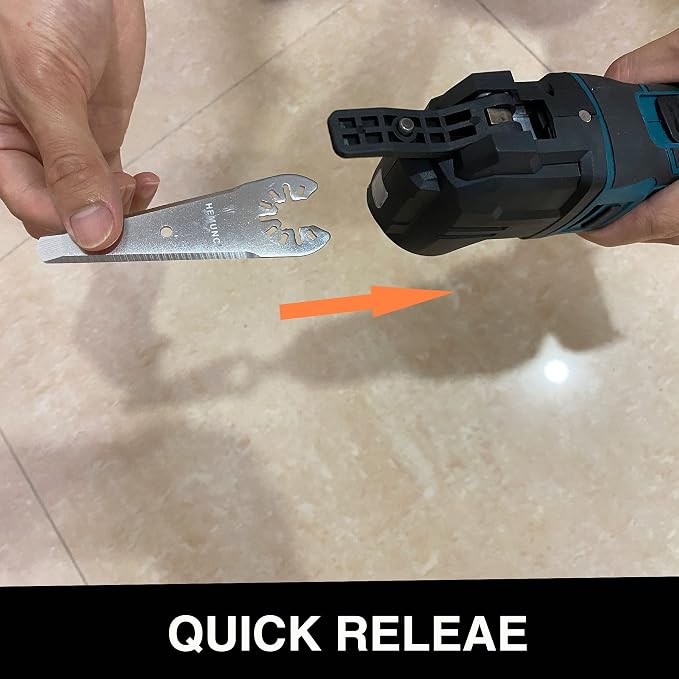 6PCS oscillating Tool Scraper Blades Universal fit Multitool Scraper Blades, Compatible with Dewalt Dremel Rockwell Makita Bosch Fein Multimaster Milwaukee Porter Cable Ridgid Ryobi