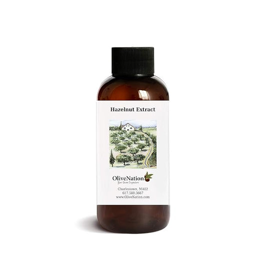 OliveNation Hazelnut Extract - PG Free - 8 fl oz | Sugar Free Flavoring Adds Rich Nutty Taste, Aroma & Dark Color to Baked Goods, Ice Cream, Frosting/Fillings, Sauce, Beverages
