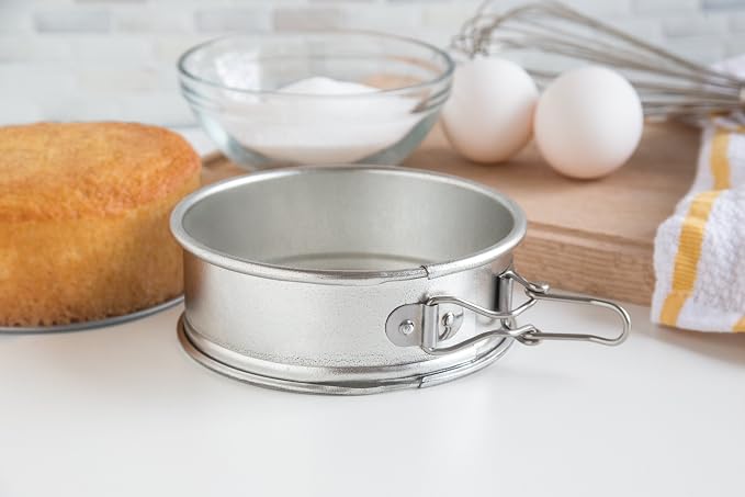 Fox Run Springform Pan, Tin-Plated Steel, 5-Inch
