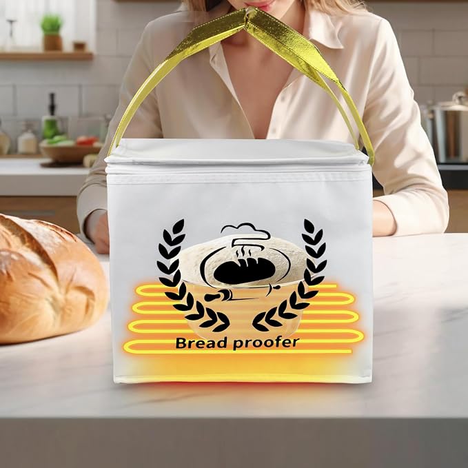 Dough Proofer Heating Pad with Warming Box, Sourdough Bread Proofing Warmer Box, for Bread Making,Sourdough Warmer