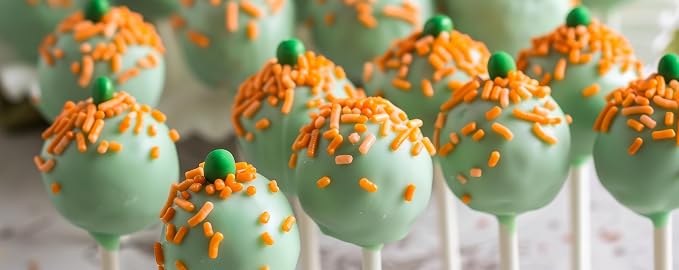Bright Orange Sprinkles Jimmies 2 oz, Sprinkles For Cake Decorating, Baking, Ice Cream & More, The Hampton Candy Company