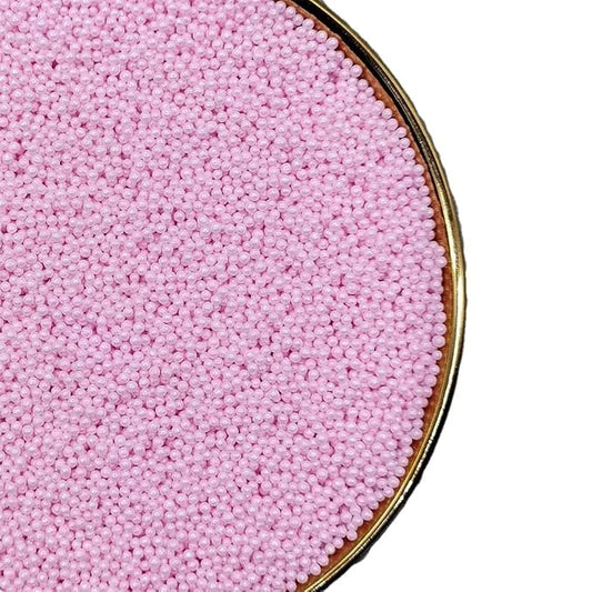 Pink Sprinkles 130g/4.6oz Edible Pearl sprinkles for Cake Decorations,Christmas Cake Dessert Sprinkles,Cookie sprinkles,Sugar Pearls, Edible Candy Pearls for Cake Cupcake Decorationg 2mm (Pink)