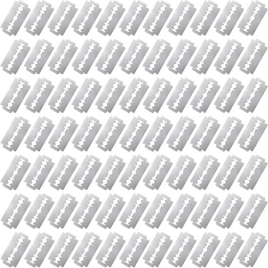 80 PCS Bread Lame Blades Refill, Surgical Grade Stainless Steel Bread Scoring Blades for Sourdough Baking, Ultra Sharp Replacement Precision Razor Blade, French Dough Bread Lame Razors Knife